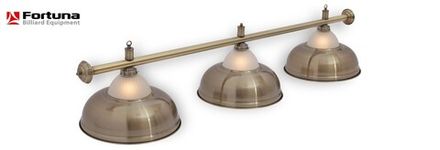 Светильник Fortuna Crown Bronze 3 плафона