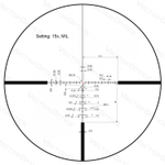 Прицел Vector Optics Paragon 3-15x44 «1» Tactical SFP для стрельбы на средние дистанции
