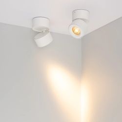 Светильник SP-POINT-SURFACE-R85-12W Warm3200-MIX (WH, 15 deg, 230V) (Arlight, IP20 Металл, 5 лет) 058614