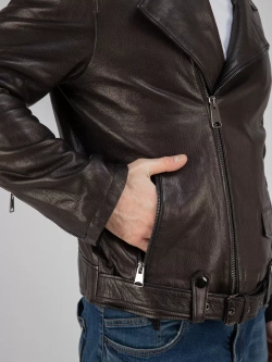 Куртка кожаная натуральная косуха