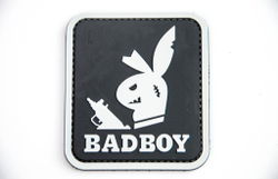Шеврон Badboy PVC. Чёрный