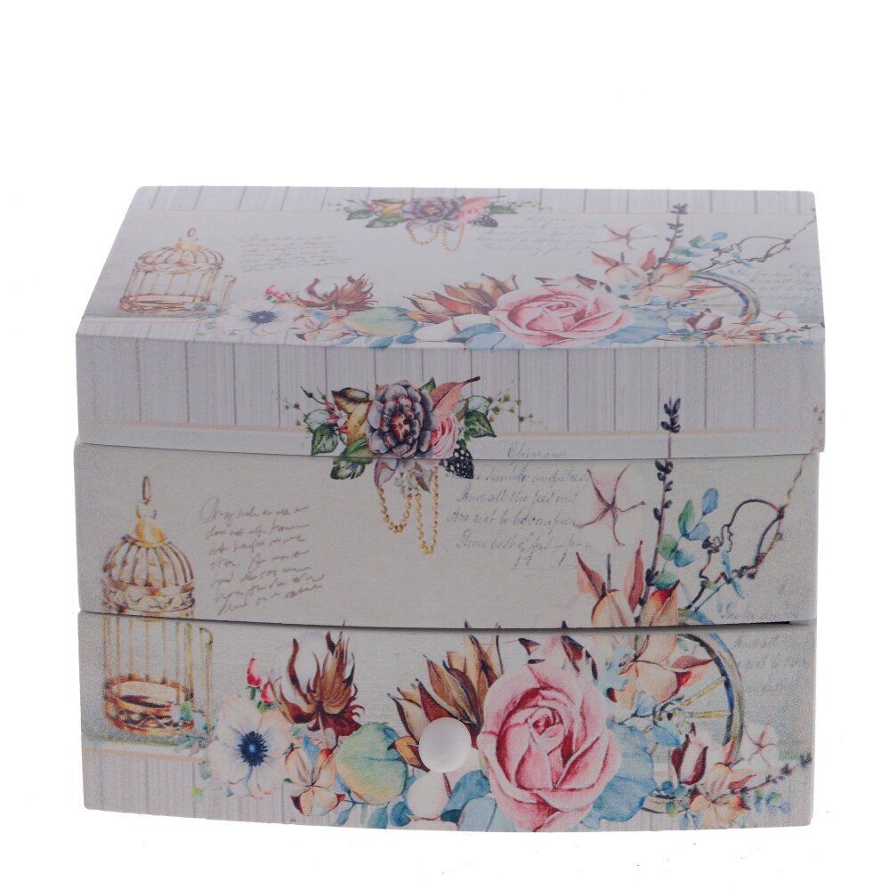 GAEM Шкатулка для украшений музыкальная, L13 W10 H9 см