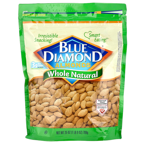 Blue Diamond, Миндаль, цельный натуральный, 709 г (25 унций)