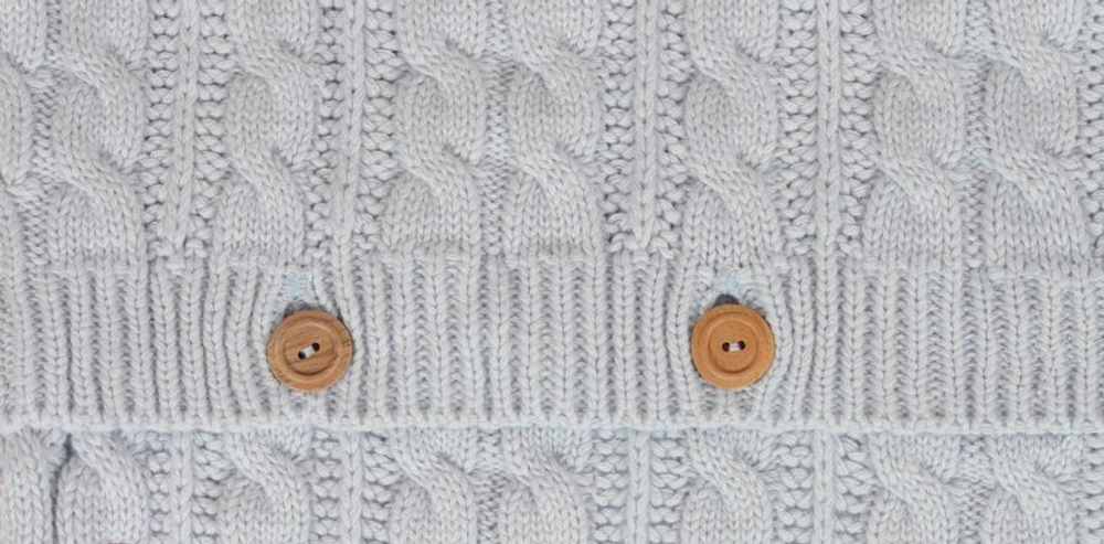 Элитная наволочка декоративная Imperio 36 голубая от Luxberry фрагмент