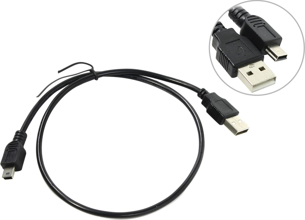 Exegate &lt;EX205300RUS&gt; Кабель USB 2.0 AM --&gt; mini-B 0.5м