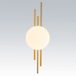 810593 Бра SNODO 7W LED 510LM G ЗОЛОТО/БЕЛЫЙ 3000K