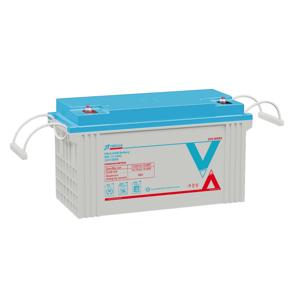 Аккумуляторная батарея Vektor Energy GPL 12-120S