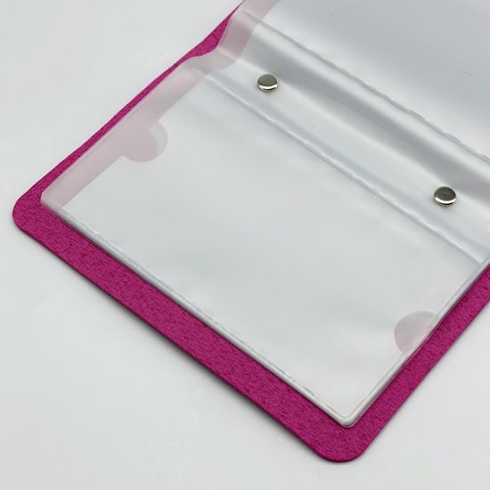 Альбом для стемпинг-пластин 6*12, малиновый