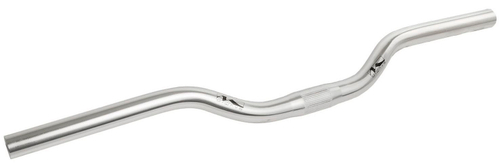 Руль турист. алюминий изогн. 15' 22,2/25,4x600х30мм (50) серебро M-WAVE