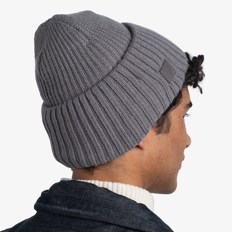 Вязаная шапка Buff Hat Knitted Rutger Grey Heather Фото 7