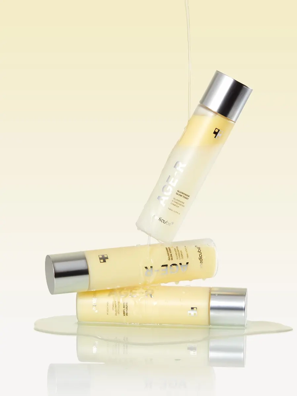 Medicube Укрепляющий тонер с глутатионом и пептидами для ровного тона и сияния кожи AGE-R Glutathione Glow Toner 140 мл