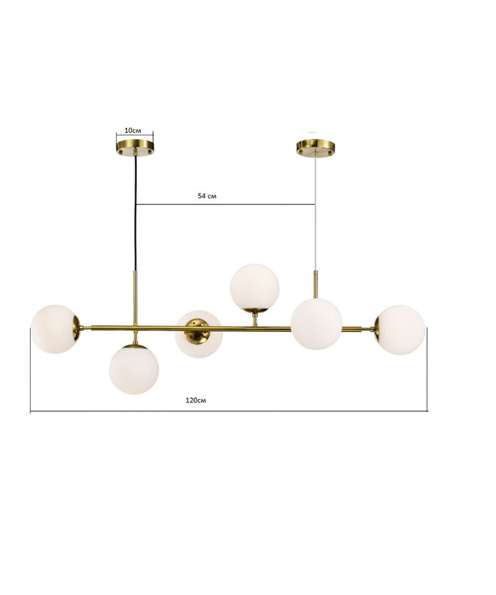 Kink Light 07622-6,20-01 Люстра Ирда бронза E27 240W