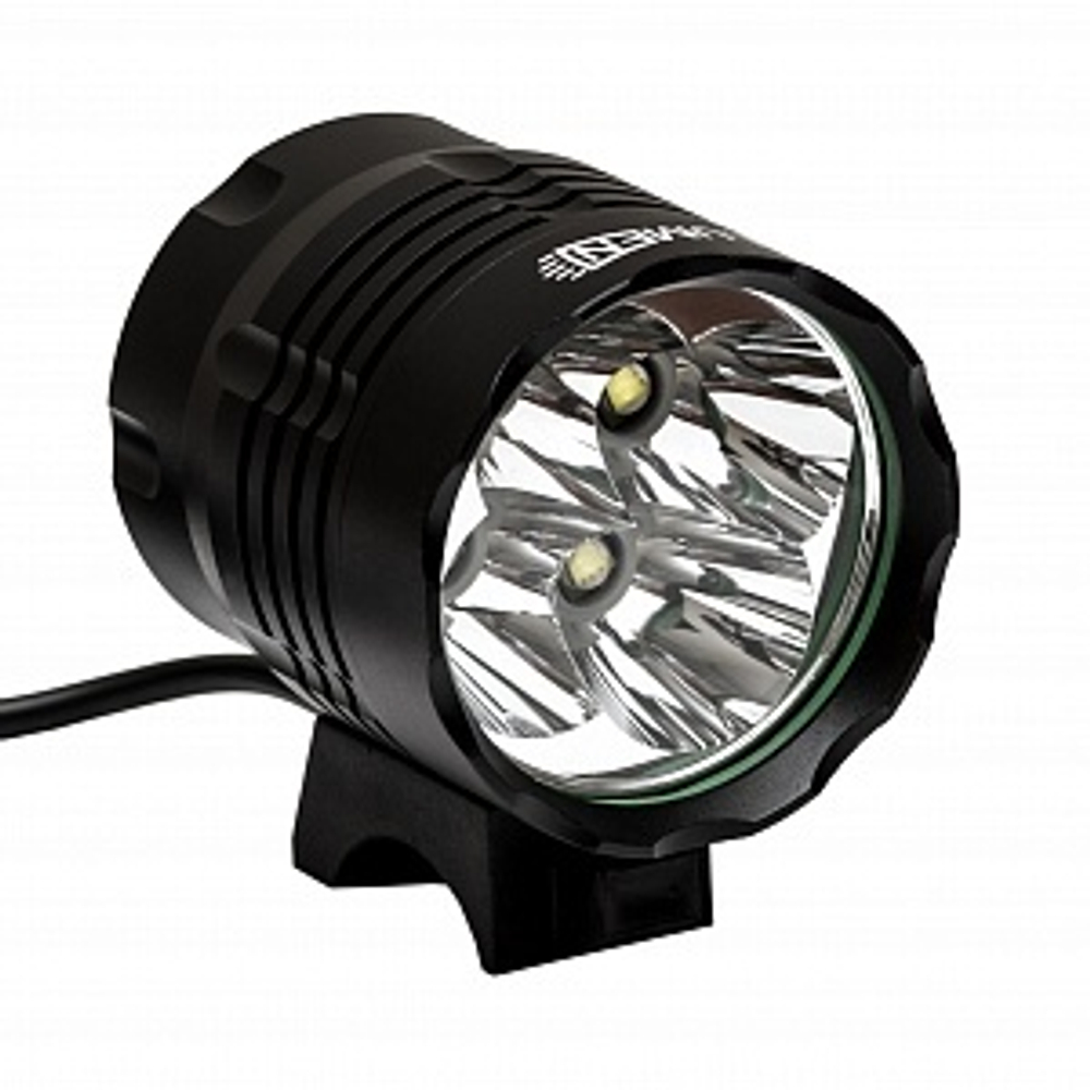 Фонарь передний Lumen 304A, 4800 lumens, 4 Cree XM-T6, черный