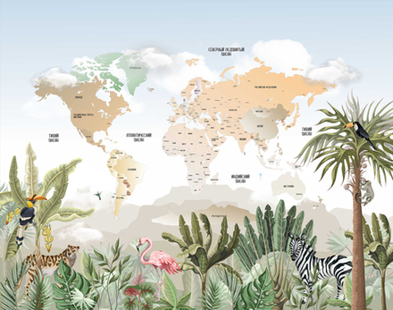 Карта мира №28