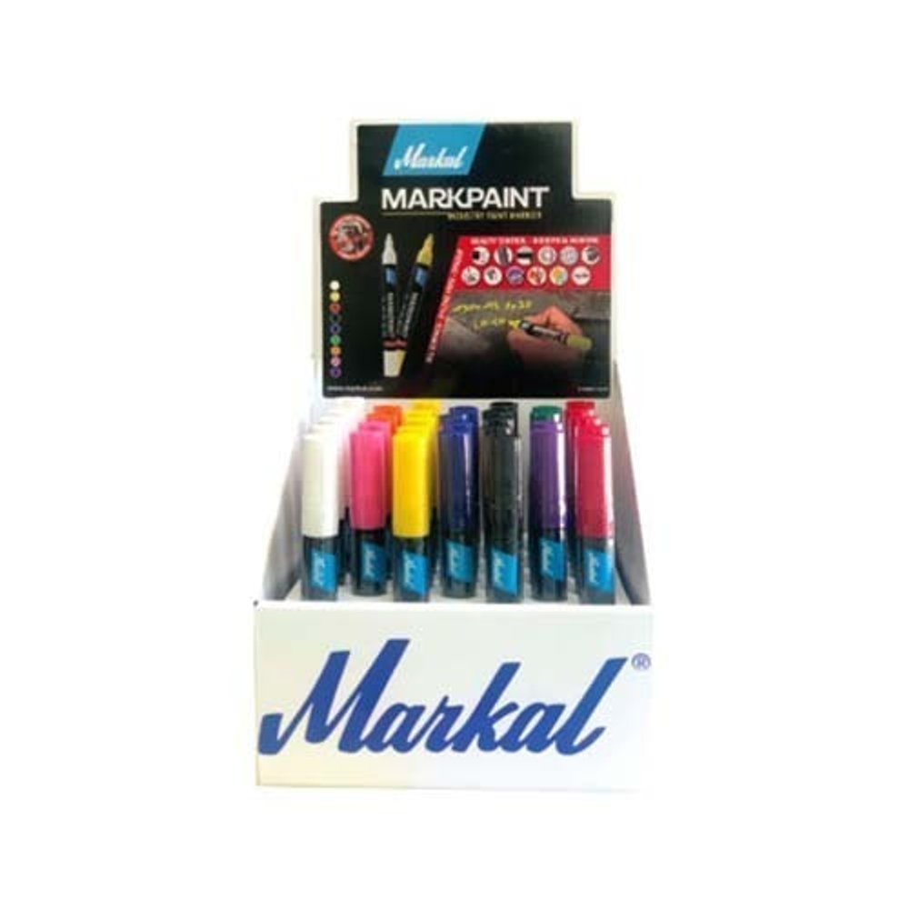 Маркер промышленный перманентный Markal MarkPaint, желтый