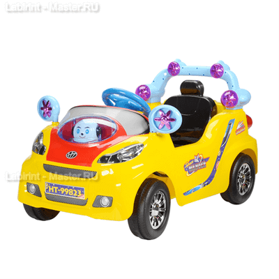 Детский электромобиль "MalinaBay HT-99823" желтый