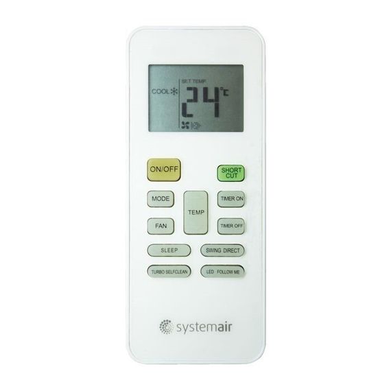 Кондиционер Systemair Sysplit Wall Smart 24 V4 HP Q — (2)
