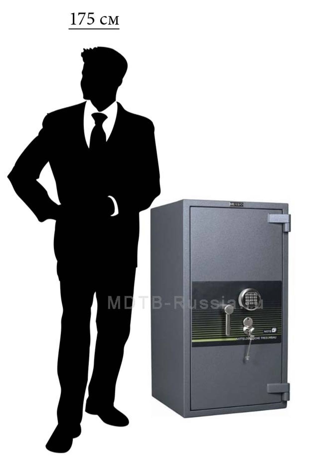 Burglar-proof safe MDTB FORT M 99 EK