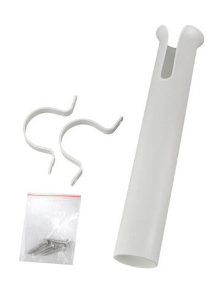 Подставка под удочку белая с кронштейнами в комплекте