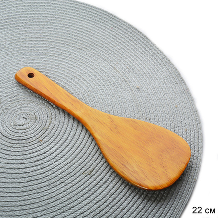 Ложка бамбуковая 22 см Люкс / 410-15