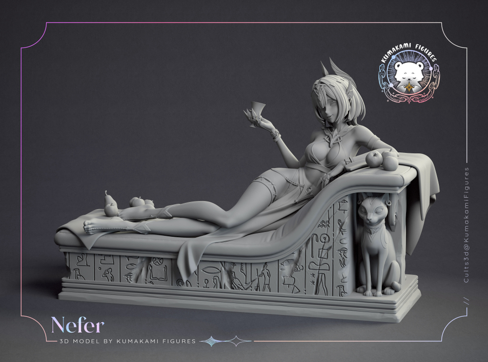 Фигурка Nefer геншин импакт
