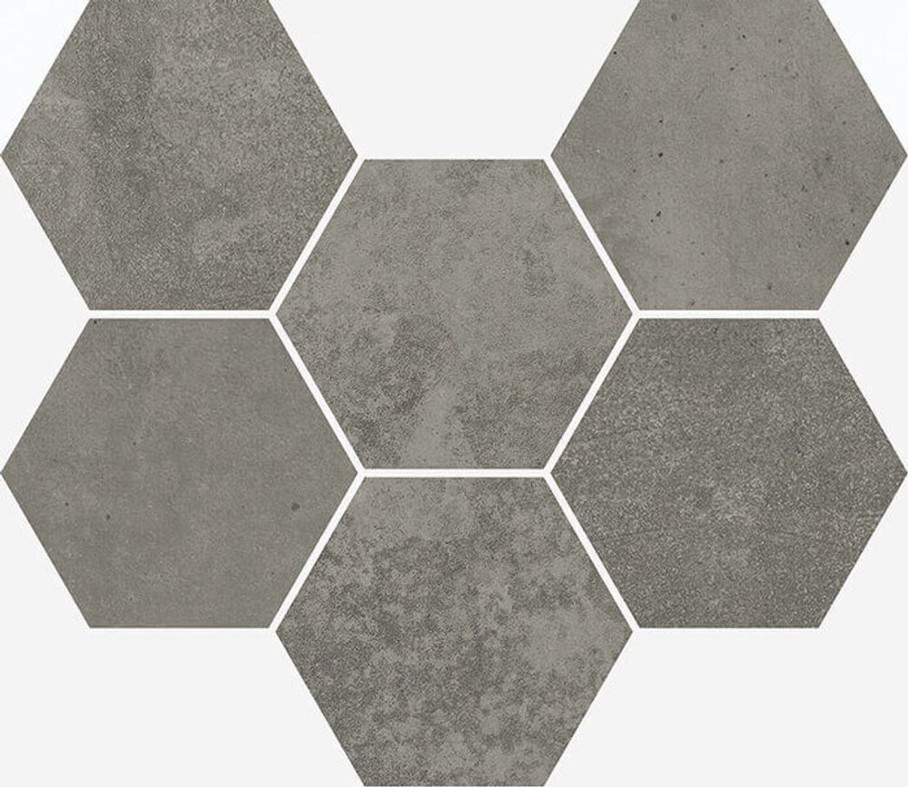 Italon Terraviva Hexagon Dark 25x29