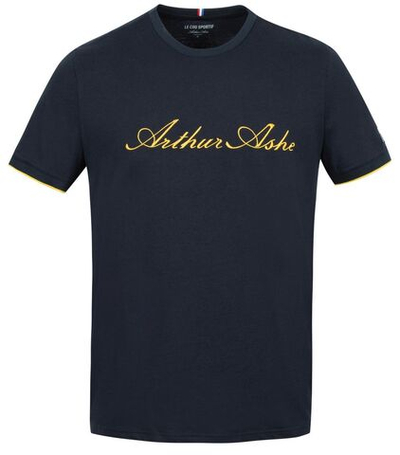 Мужская теннисная футболка Le Coq Sportif TENNIS Tee SS No.2 M - sky captain