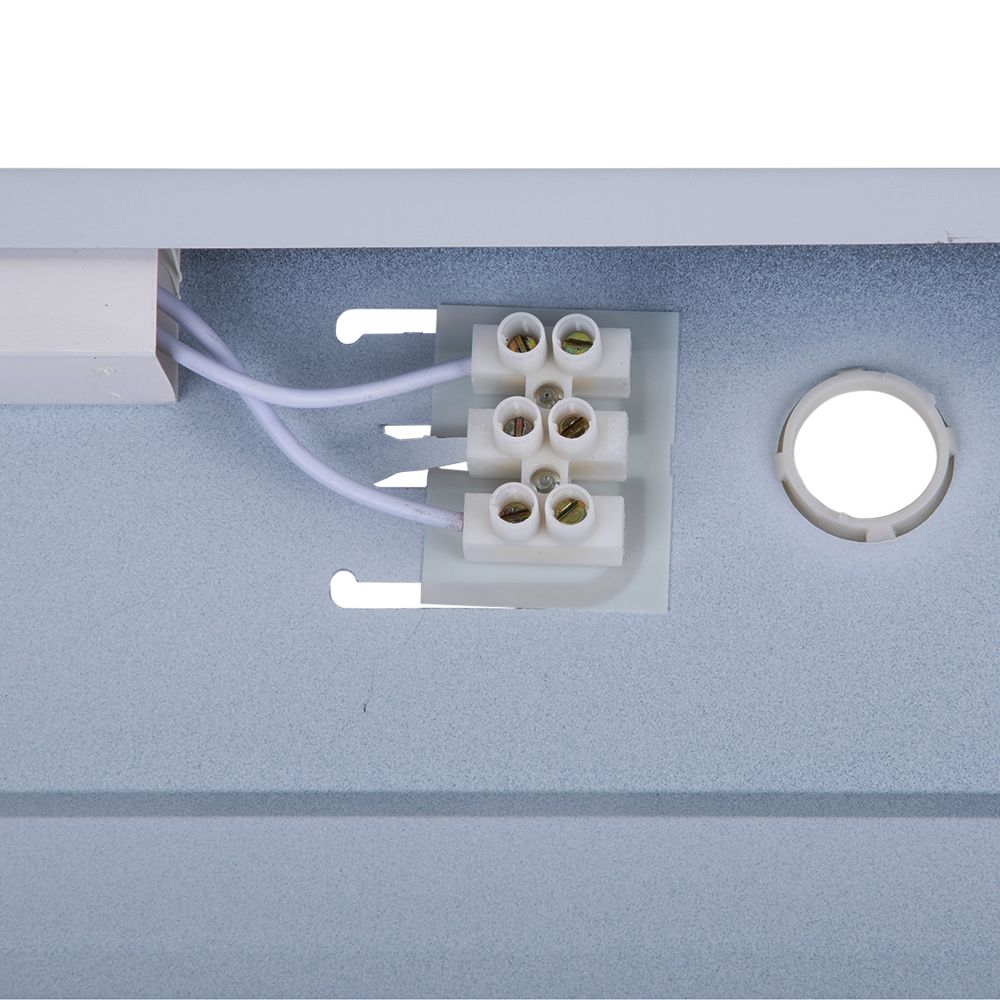 ULP-Q115 6060-36W-4000K+6500K WHITE Светильник светодиодный потолочный универсальный. Белый свет4000K-Холодный свет5000К-Дневной свет6500K. Рассеиватель призма. Встроенный и-п. Корпус белый. ТМ Volpe