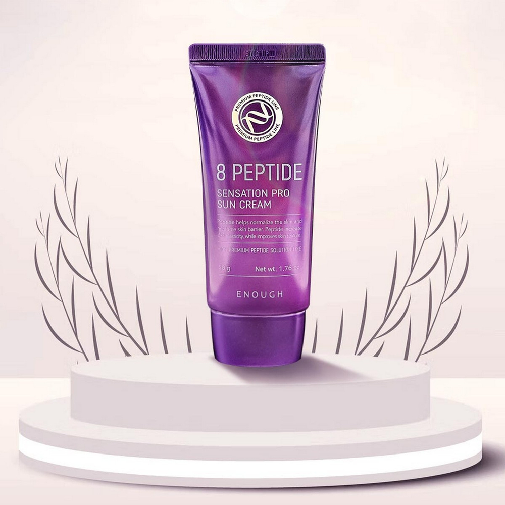 Крем SPF пептидный Enough 8 Peptide Sensation Pro Sun Cream SPF50 PA+++, 50 г