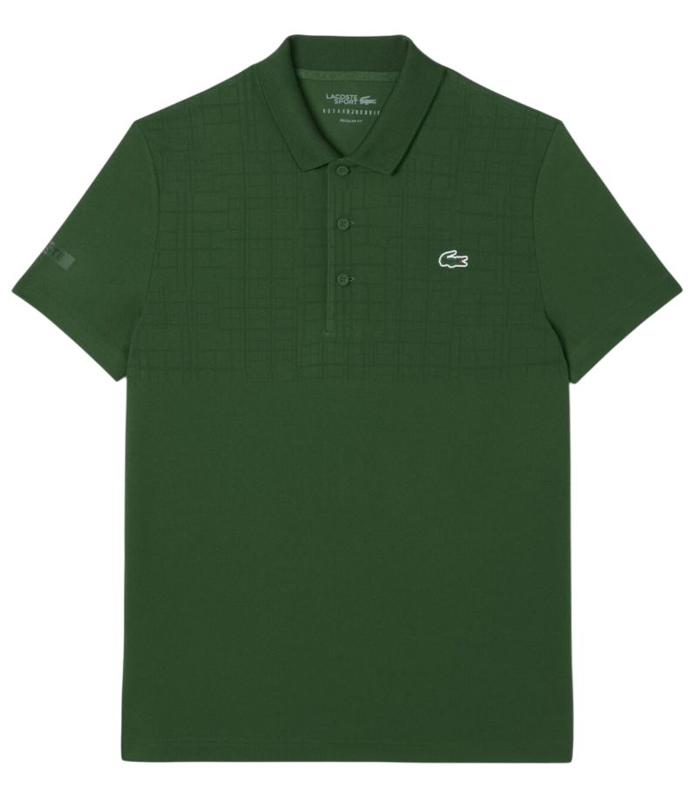 Теннисное поло Lacoste Tennis x Novak Djokovic - pine green