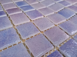 Мозаика стеклянная Atlantis Purple/Атлантика фиолетовый (24х24) 315х315х4 мм (шт)