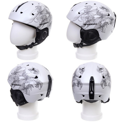 Шлем защитный для зимних видов спорта MS-86 Grey Flower, размер M (55-58)