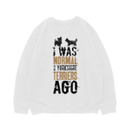 Свитшот "Был нормальным 2 йорка назад"