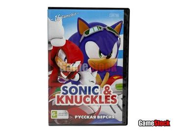 Картридж 16-Bit - SONIC 4  KNUCLE