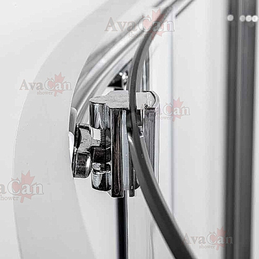 Душевой уголок AvaCan HC 80 MT 80х80 профиль хром/стекло матовое