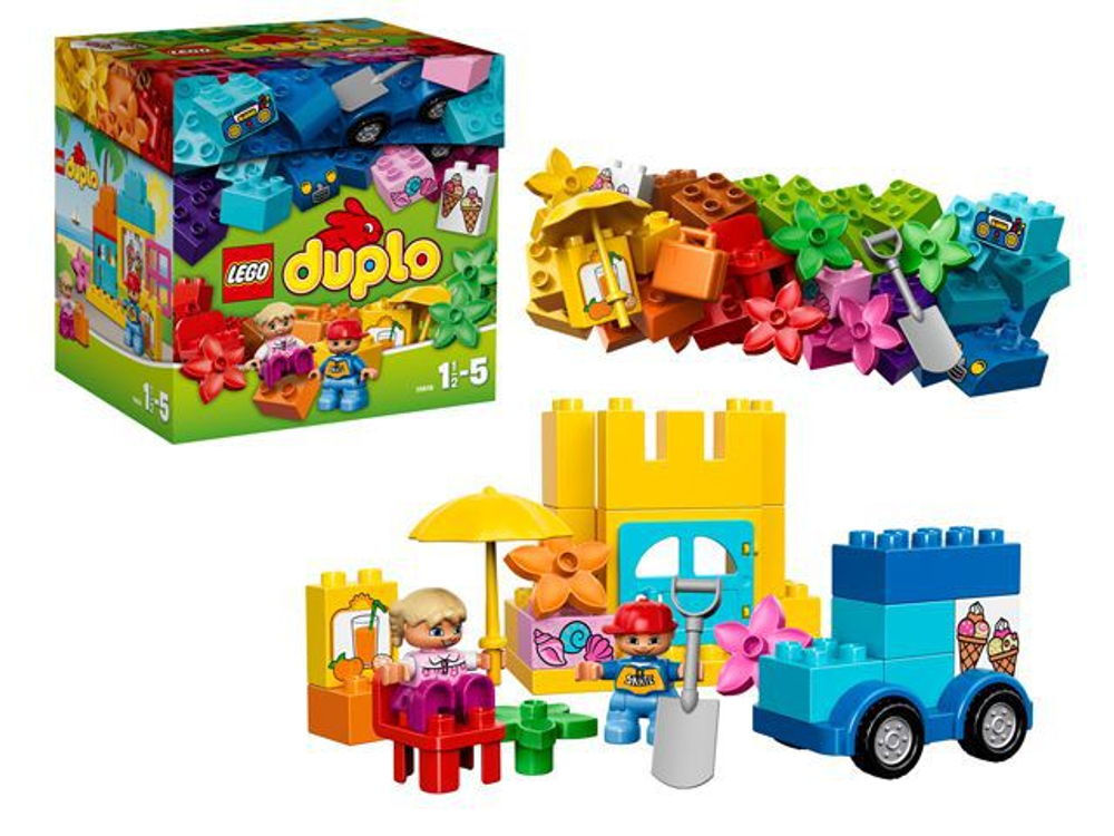 LEGO Duplo: Весёлые каникулы 10618 — Creative Building Box — Лего Дупло