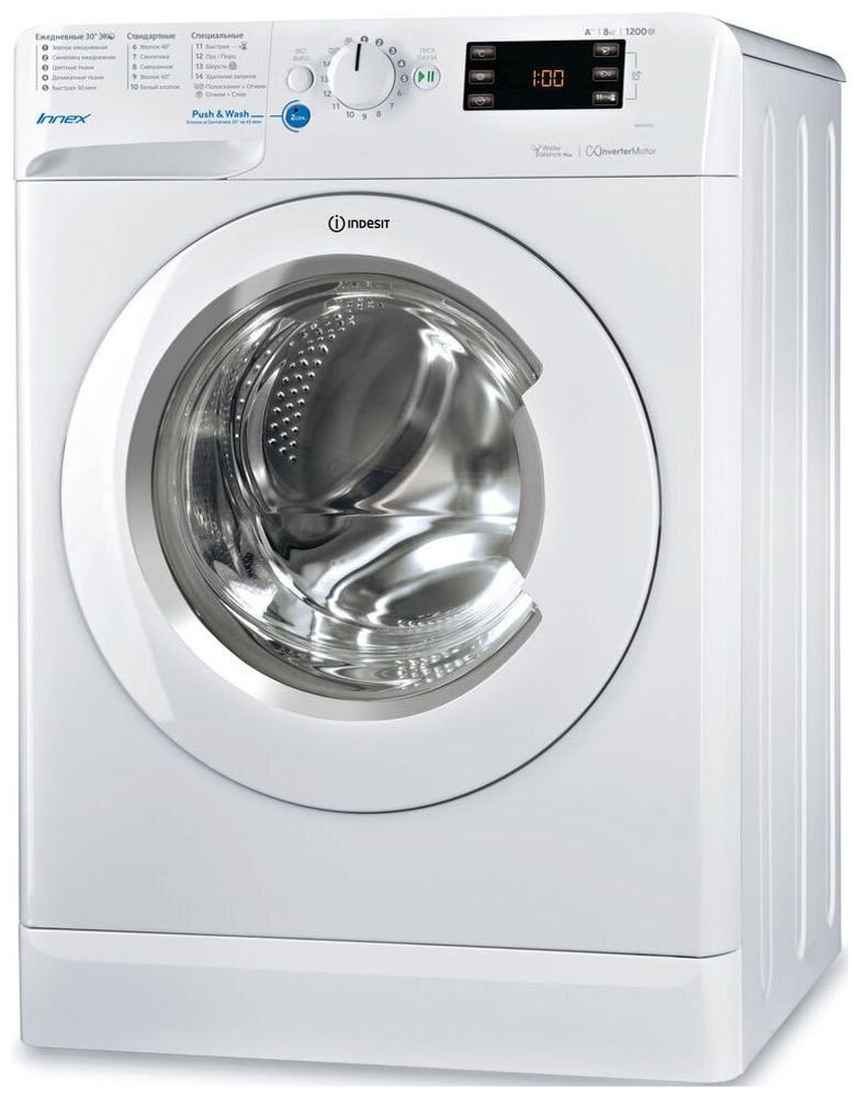 Indesit BWE 81282 L белый Стиральная машина