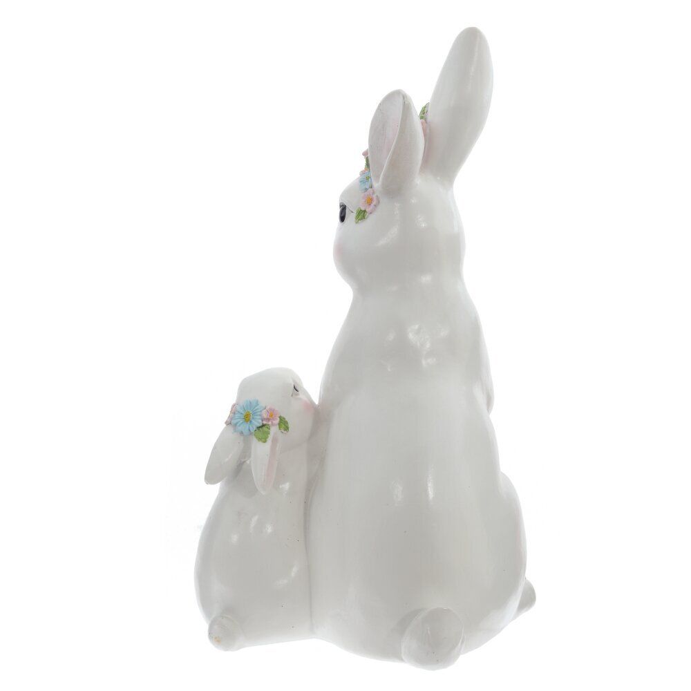 GAEM Фигурка декоративная "Зайцы", L15 W12 H26 см