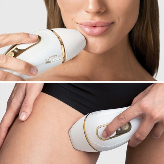 Фотоэпилятор Braun Silk-expert Pro 5 IPL PL5154 с 3 дополнительными аксессуарами: прецизионная насадка, бритва Venus, сумка для хранения