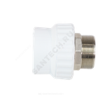 Муфта PP-R комбинированная белая Дн 50х2" НР под ключ VALFEX 10135150