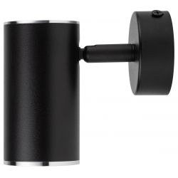 Светильник настенно-потолочный спот ЭРА OL35 BK MR16 GU10 IP20 черный, хром