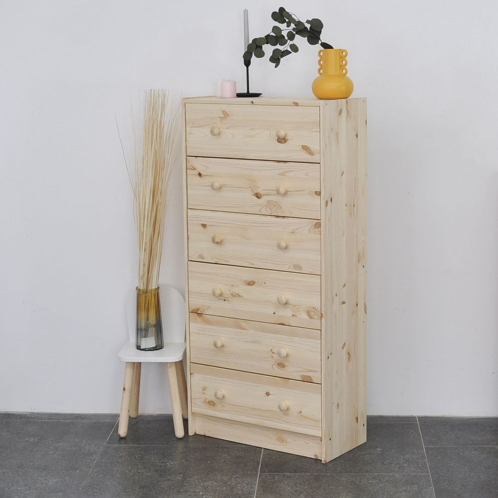 Комод Икеа Раст 6 ящиков без отделки