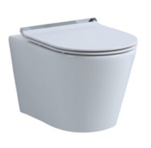 Унитаз подвесной, круглый (БЕЛЫЙ)  GANZER