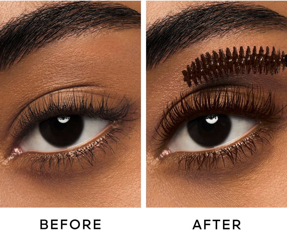 GUERLAIN Noir G - Тушь для ресниц: подкручивающая и увеличивающая объем оттенок 02 Brown, 6 g