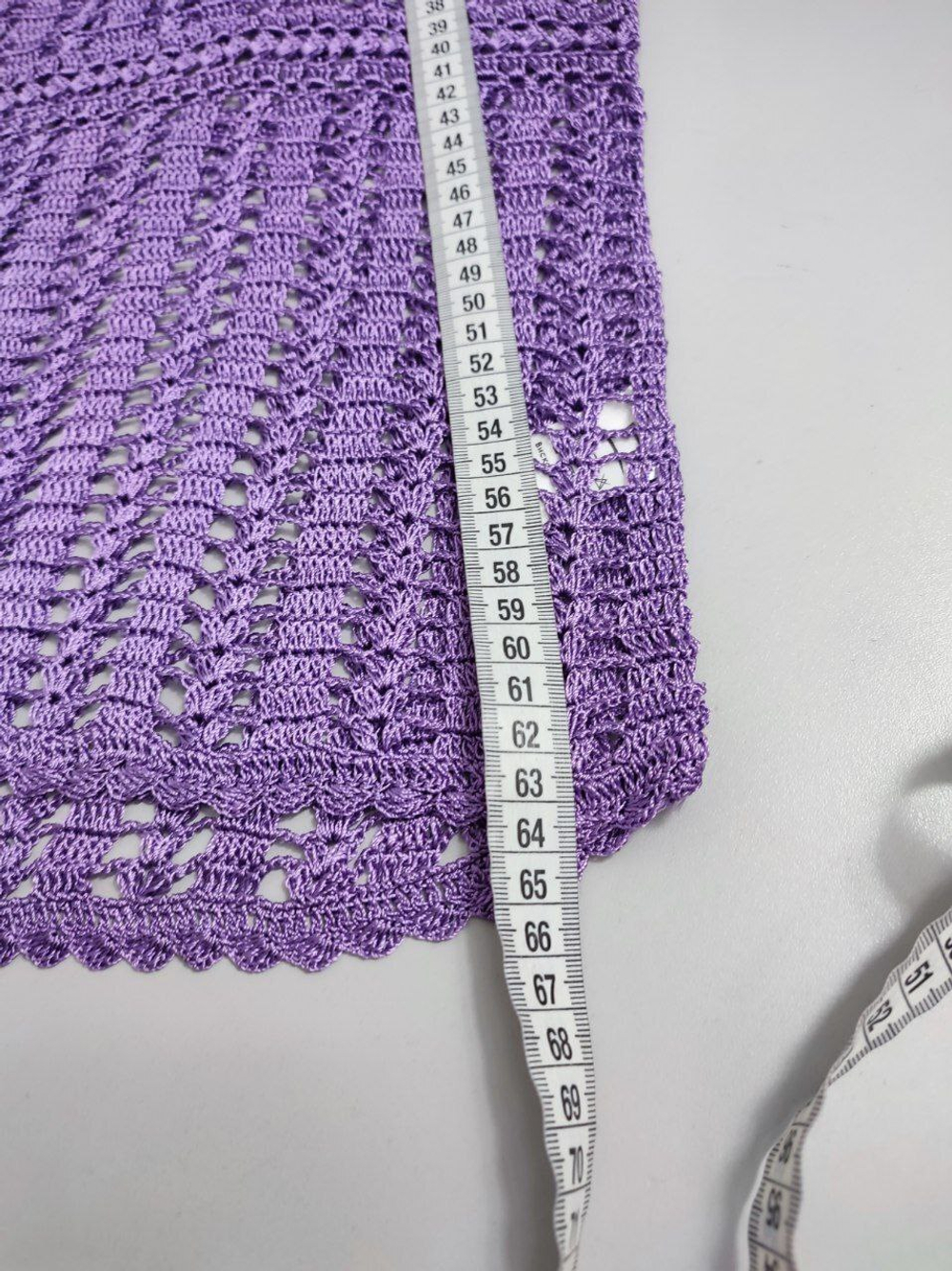 Футболка Русский сезон вязаная с коротким рукавом 50 размер, новая