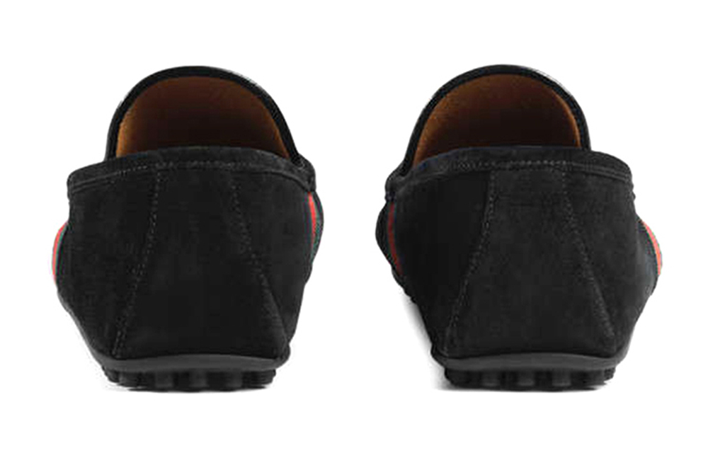 GUCCI Gommino Loafers Men"s Black
