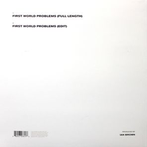 Ian Brown / First World Problems (12" Vinyl Single)