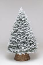 Заснеженная елка «Швейцарская» (Литая хвоя) 180 см / 1.8 м