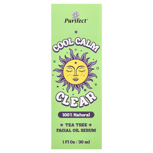 Purifect, Cool Calm Clear, сыворотка с маслом чайного дерева для лица, 30 мл (1 жидк. унция)
