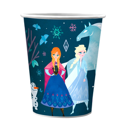 Стаканы бумажные "Холодное сердце" Сканди / Frozen Scandi
